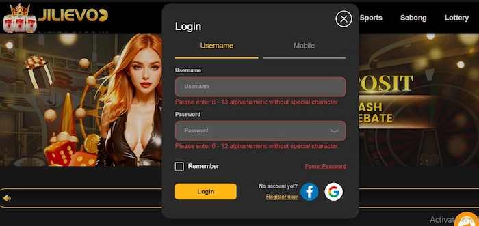 18JL Login Instructions