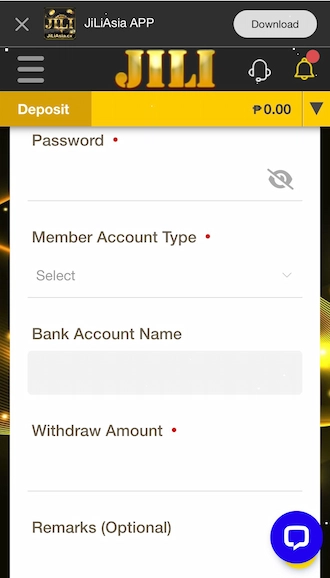 Step 4: Please provide complete and accurate withdrawal information in the form. Then submit your withdrawal request.